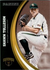 2016 Panini Baylor #27 Shawn Tolleson - NM-MT