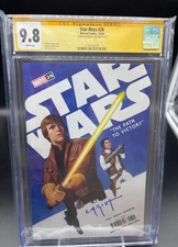 Star Wars #26 CGC 9.8 Gist Cover Signed by Erik M. Gist Marvel Comics 10/22