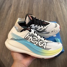 HOKA Rocket X 2 Men's Size 7.5 Women 8.5 Carbon Plated Racing Shoes Retail $200
