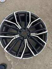 BMW Genuine 20” M Sport Jet Black Matt Alloy 36118747237 - 1 Cracked 9j