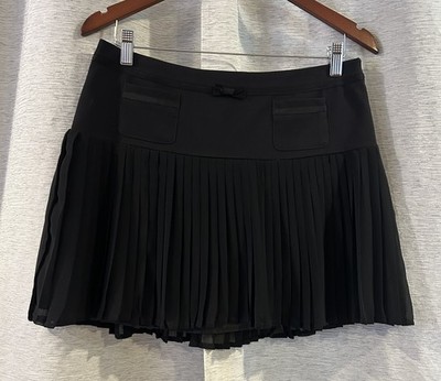 y2k 2000s Jessica Simpson Pleated Mini Micro Skirt Size 7/8 Coquette