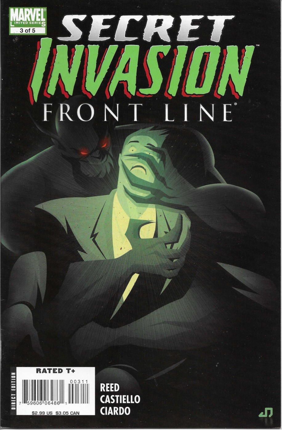 SECRET INVASION - FRONT LINE (2008) #3 - Back Issue (S)
