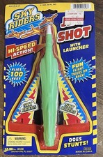Sky Riders Jet Shot With Launcher 1996 JA-RU No. 2308 Green