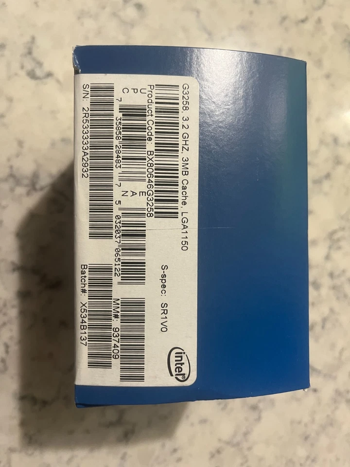 💻 Intel Pentium G3258 Processor UNLOCKED New in Box - Image 2 of 3