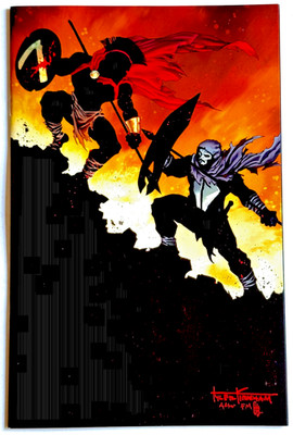 FRANK MILLER 300 25th ANNIVERSARY MEGACON 2023 KIRKHAM EXCLUSIVE VARIANT NM