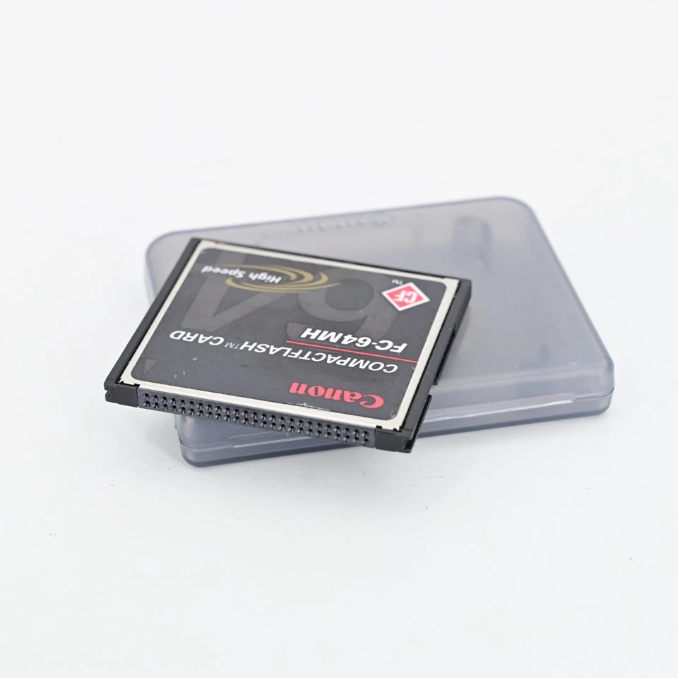 Canon FC-64MH CompactFlash CF Card 64MB High Speed w/ Canon Case - Image 3 of 4