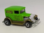 Vintage 1977 Hot Wheels A-OK Green Early Times Delivery Truck Ford Hong Kong