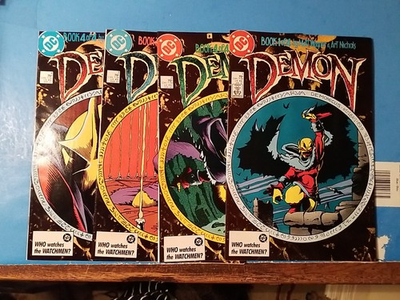 #ad #ad The Demon 1 4 Set DC Comics 1987 7.0 SD29 10 $17.99