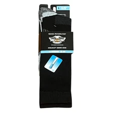 Harley-Davidson Coolmax Riding Socks, Size L, NWT