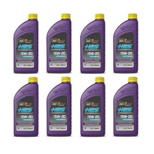 Royal Purple HPS 5W-20 High Performance Engine Motor Oil 1 Qt Bottles Set of 8 39.84 per gallon