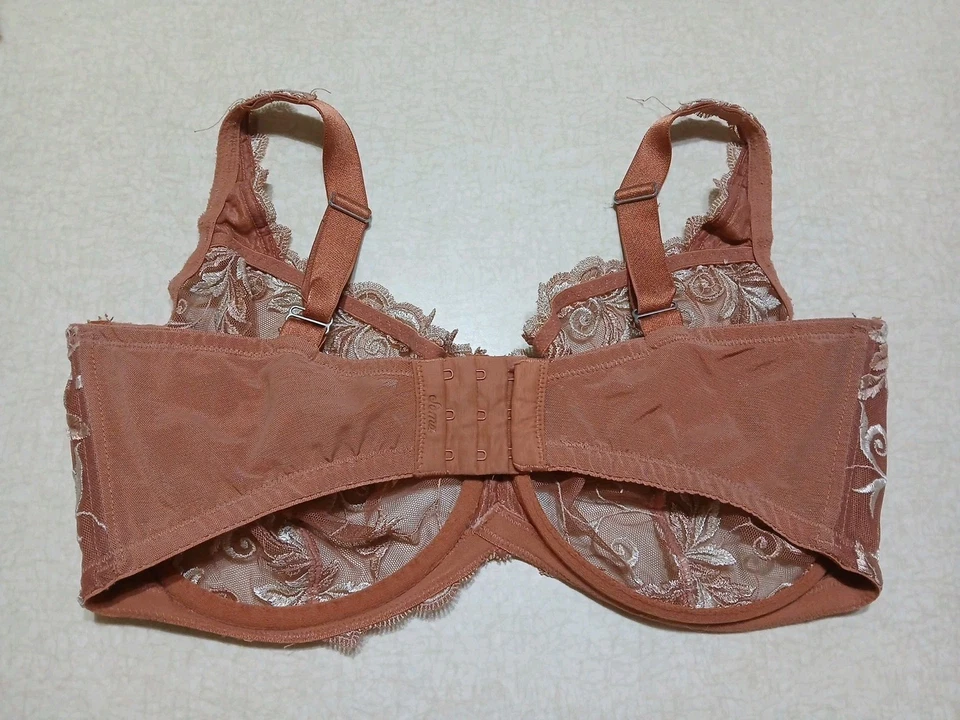 Soma Bra 38G Sensuous Lace Unlined Pink Underwire - Image 2 of 4