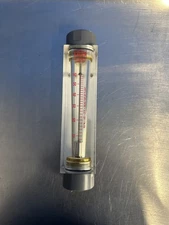 King Instrument Company Flowmeter SCFM Air 0–60 Scale Variable Area Rotameter