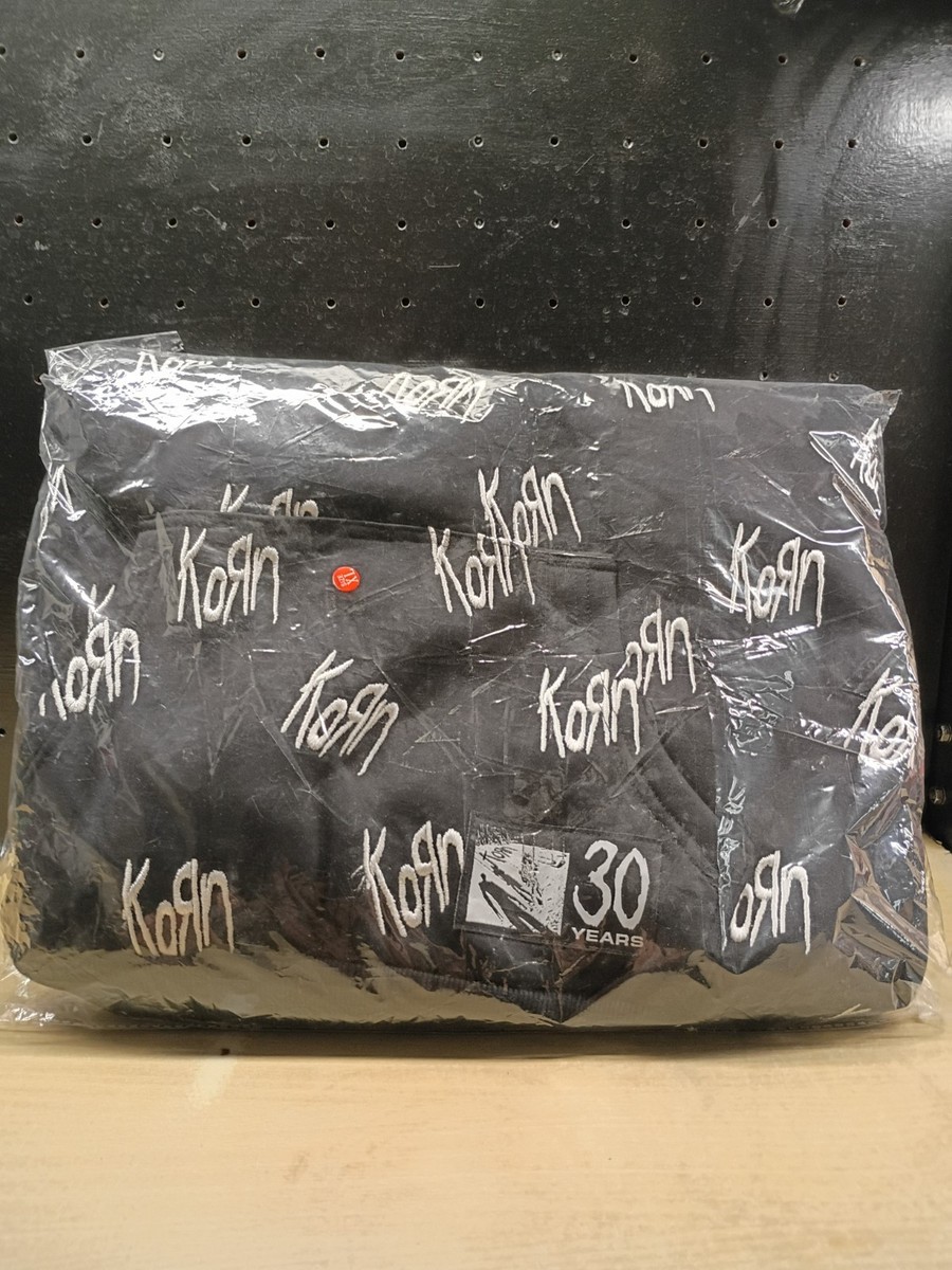 Korn 30 years Xl Embroidered Hoodie Extra Large Pullover Sold Out