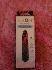 Plus One Travel Bullet Pocket Size On The Go Water Resistant Portable Discreet