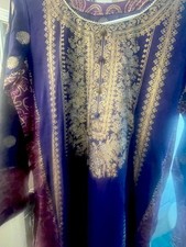 Barely Used 2-piece Limelite Medium Kurta/pants Pakistani Shirt Women s 40-42