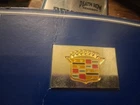 🌟 Franklin Mint Automobile CADILLAC Car Emblem ENAMELED Sterling 925 23 Grams