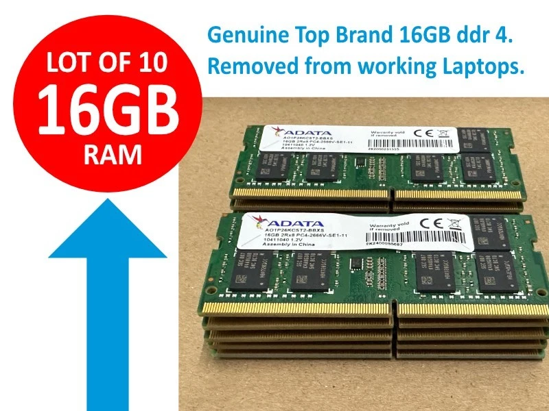 ADATA DDR4 SDRAM 16 GB Total Capacity Memory (RAM) for sale | eBay