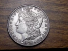 MORGAN SILVER DOLLAR 1879 S UNC TONED BEAUTY NICE COIN 90% SILVER