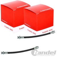 2X Herth+Buss Bremsschlauch Hinten Links+Rechts Passend FüR Mitsubishi Pajero