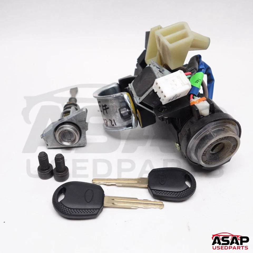 🐔 IGNITION 开关 + 左门锁 CYLINDER + 2 KEYS HYUNDAI ELANTRA 2011-2016 — 第 2/4 张图片