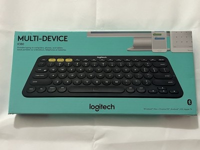 Logitech K380 Multi-Device Keyboard Black New In Box Sealed Win Mac Chrome IOS