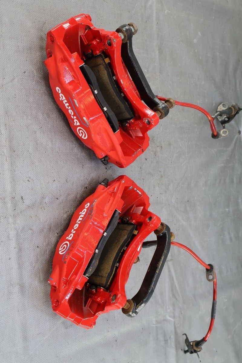 SUBARU 赤ブレンボ　フロント左側 2019 SUBARU BRZ LIMITED 2.0L OEM BREMBO FRONT BRAKE CALIPERS N
