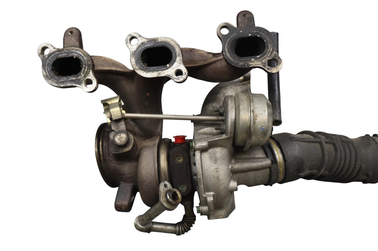 14-20 Maserati Ghibli Front Left Side Turbo Charger Turbocharger Manifold Oem