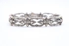 Konstantino Sterling Silver Link Bracelet Ornate Hephaestus Medium 82.54g .925