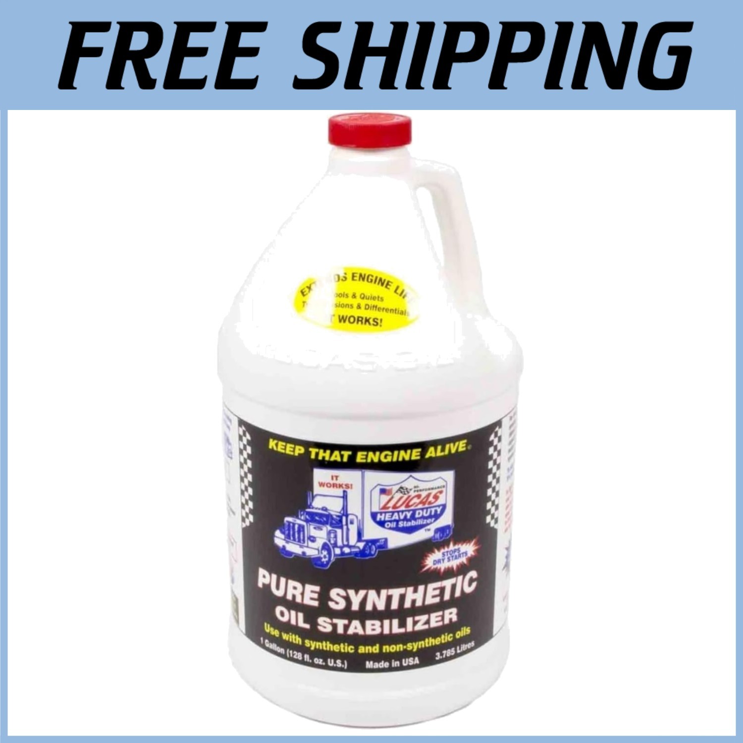 Synthetic Oil Stabilizer - Protects Engines, Transmissions