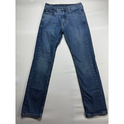 Levi's 506 Straight Men's Straight Leg Blue Denim Jeans - Size 30x32 (29x31.5)