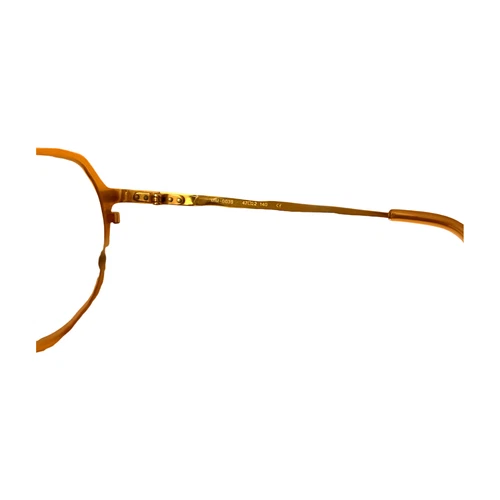 MASAHIROMARUYAMA MM-0039 Brillengestell Titan Asymmetrisch Twist Japan Gold - Bild 3 von 8