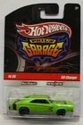 2009 HOT WHEELS PHIL'S GARAGE 1969 DODGE CHARGER 14/39 REAL RIDERS LIME GREEN