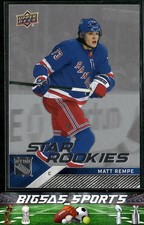 2024-25 Upper Deck NHL Star Rookies Box Set Matt Rempe #12 New York Rangers