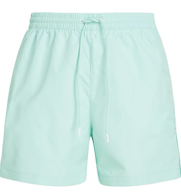 Neu* Calvin Klein Medium Drawstring Badehose Swim Short 5XL XXXXXL Blue Tint 