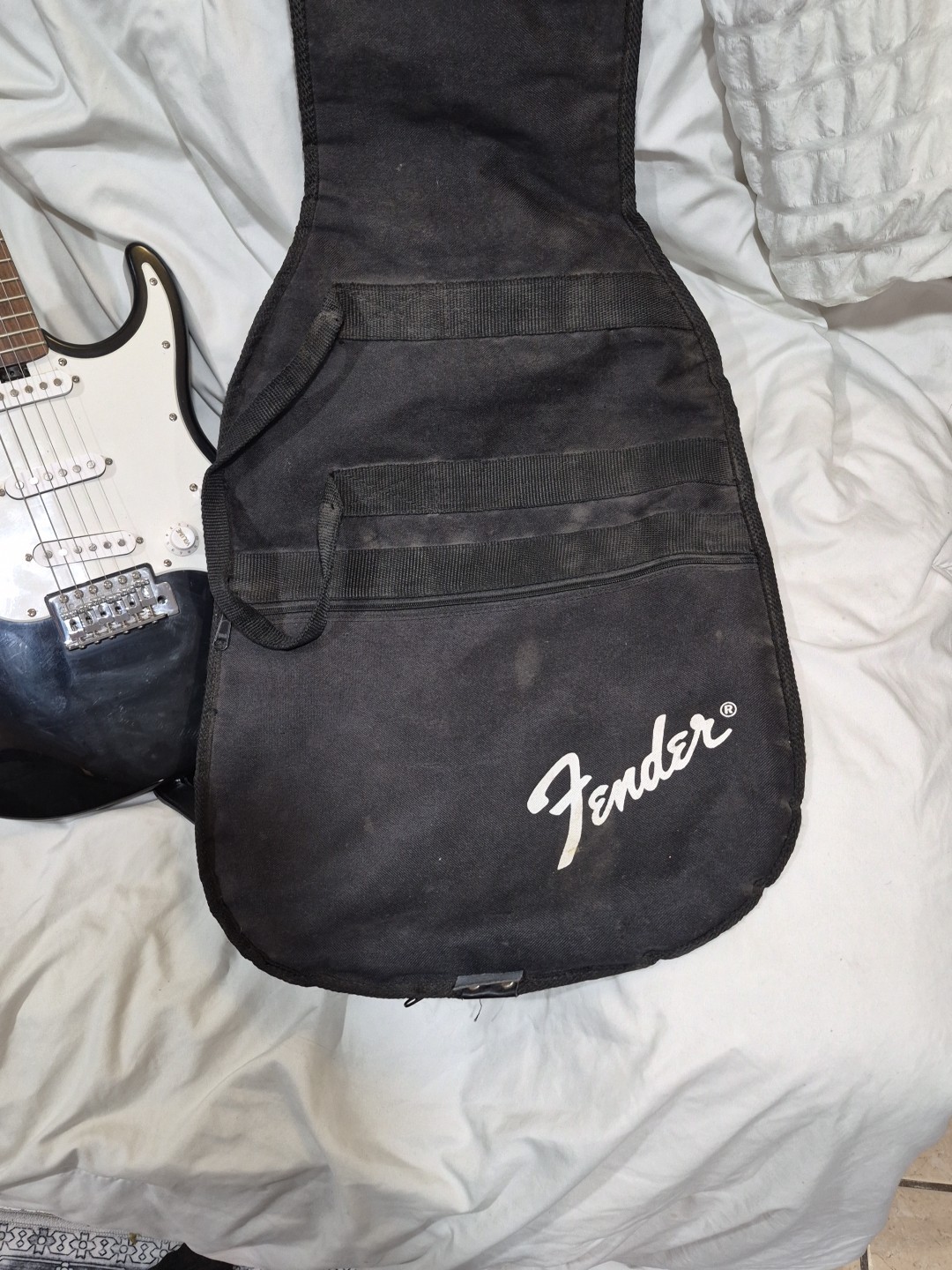 Vinci Electric Guitar 6 String Solid Body Maple With Soft Case