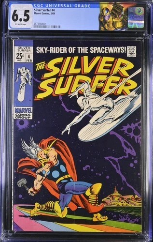 Silver Surfer 4 Marvel (1969) CGC 6.5 grade