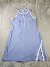 Sage Collective Active Sport Dress Womens XLarge Blue White Trim Tennis Golf