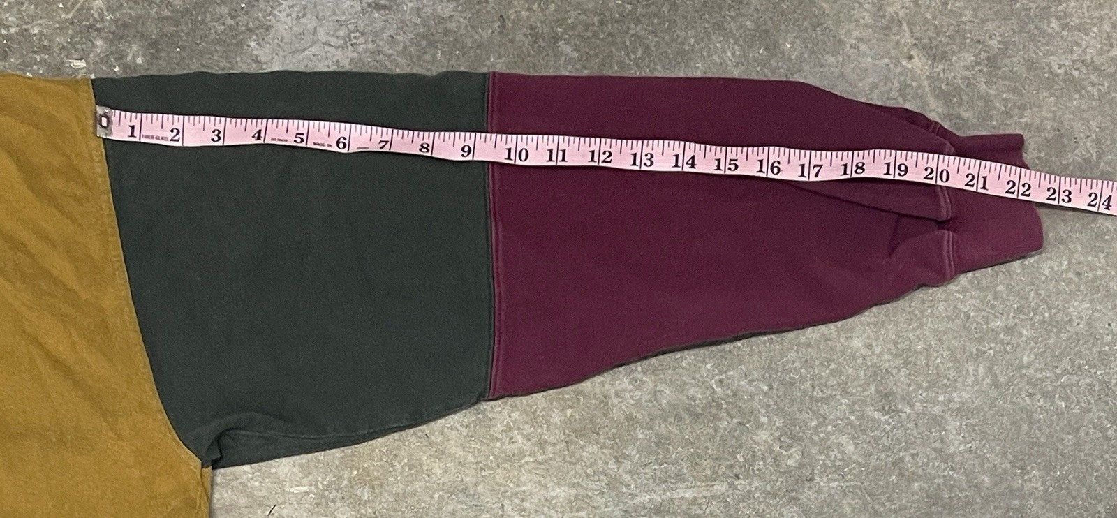 VTG Structure Multicolor Color Blocking Long Slee… - image 7