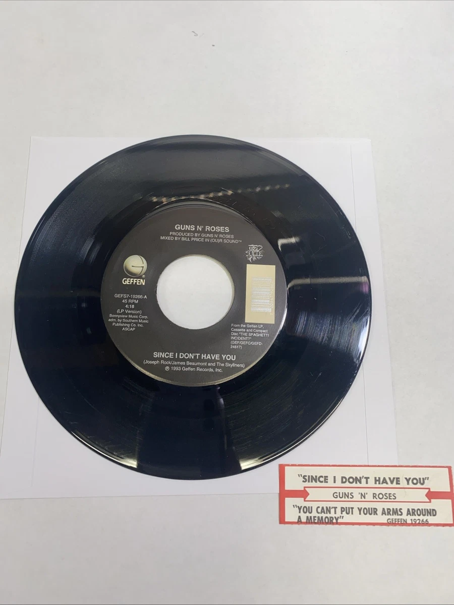 Guns N 'Roses Single 45 RPM Speed Vinyl Records for sale | eBay