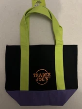 Trader Joes Mini Tote Bag Halloween