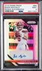 2018 PANINI PRIZM RC AUTO #BM BAKER MAYFIELD ROOKIE RC PSA 9 AUTO