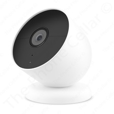 Google Nest Cam Indoor/Outdoor Battery Security Camera Snow GA01317-US