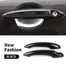 Gloss schwarz 4 T�r Griff Abdeckungen f�r Bmw Mini Cooper R60 Countryman 2011-16