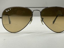 Ray-Ban RB3025 Aviator Large Metal 58mm Gunmetal Frame Brown Gradient Lens