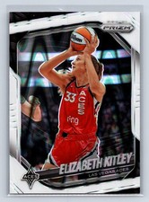 Elizabeth Kitley 2025 Panini Prizm WNBA White Seismic Prizms Las Vegas Aces #41