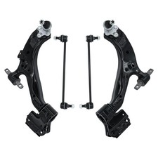 4pc Front Lower Control Arms with Ball Joints Sway Bars for Honda CR-V