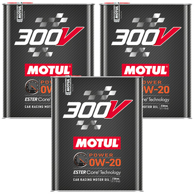 For Motul 300V HIGH RPM 0W20 6L Fully Synthetic Ester Racing Engine Motor Oil