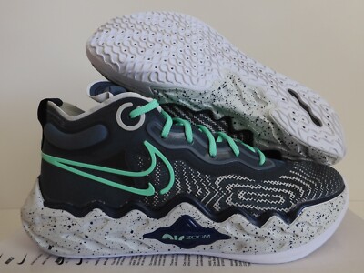 NIKE AIR ZOOM G.T. RUN ARMORY NAVY BLUE-GREEN GLOW SZ 10 [CZ0202-400]