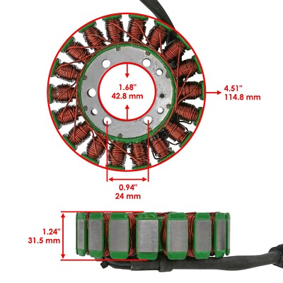 Stator & Regulator Rectifier Gasket Kit For Honda VFR800 Interceptor 2004-2009 - Caltric Replacement