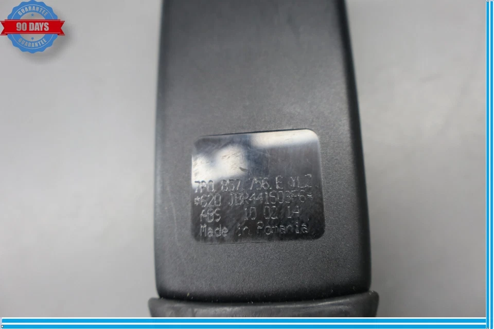 11-18 Porsche Cayenne Delantero Derecho Pasajero Cinturón Hebilla 7P0857756E Fabricante Original Foto 4 de 4